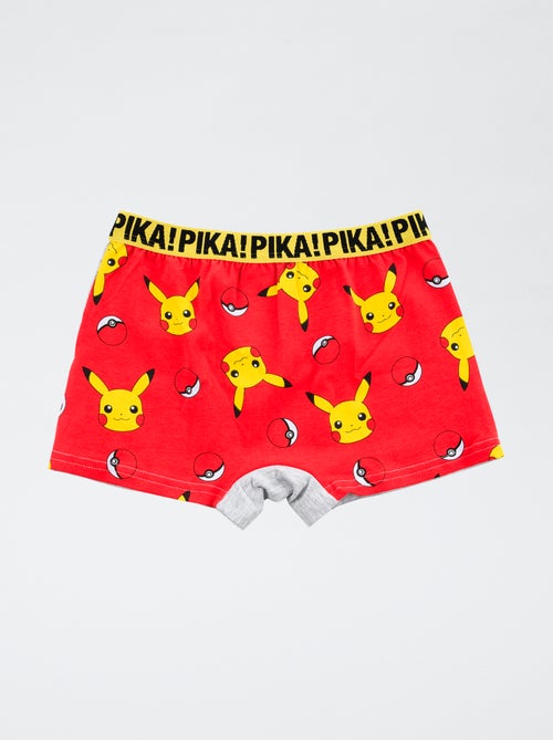 Lot de 2 boxers 'Pokémon' en coton - Kiabi