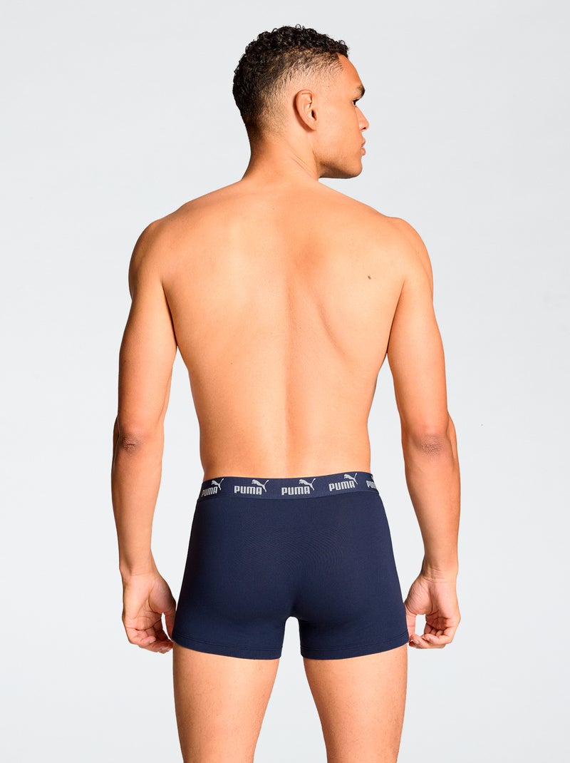 Lot de 2 boxers 'Puma' Bleu - Kiabi