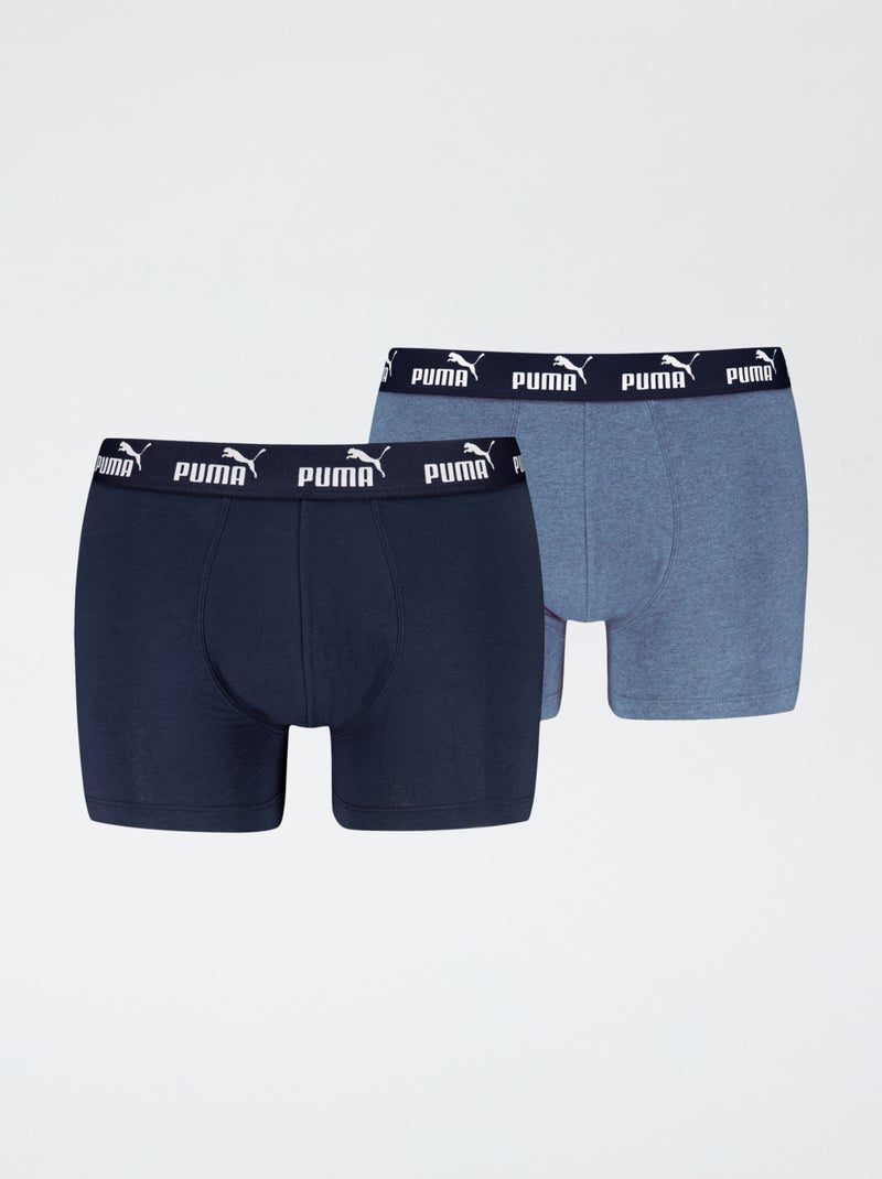 Lot de 2 boxers 'Puma' Bleu - Kiabi