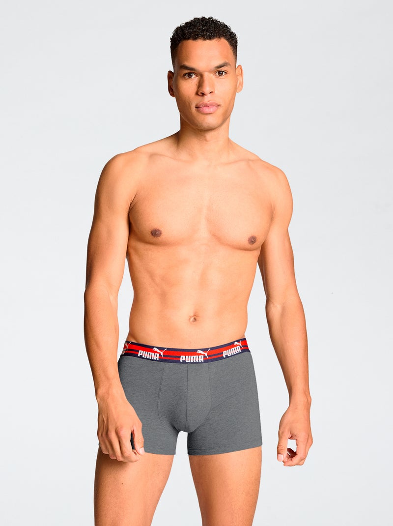 Lot de 2 boxers 'Puma' Bleu - Kiabi