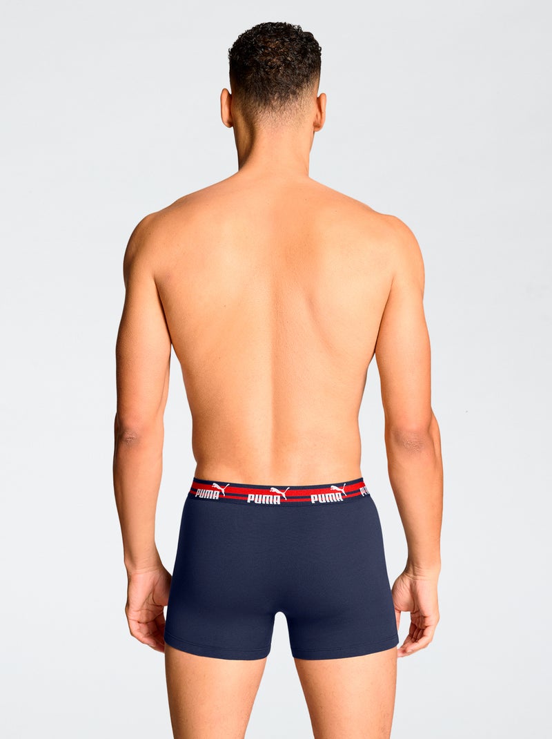 Lot de 2 boxers 'Puma' Bleu - Kiabi