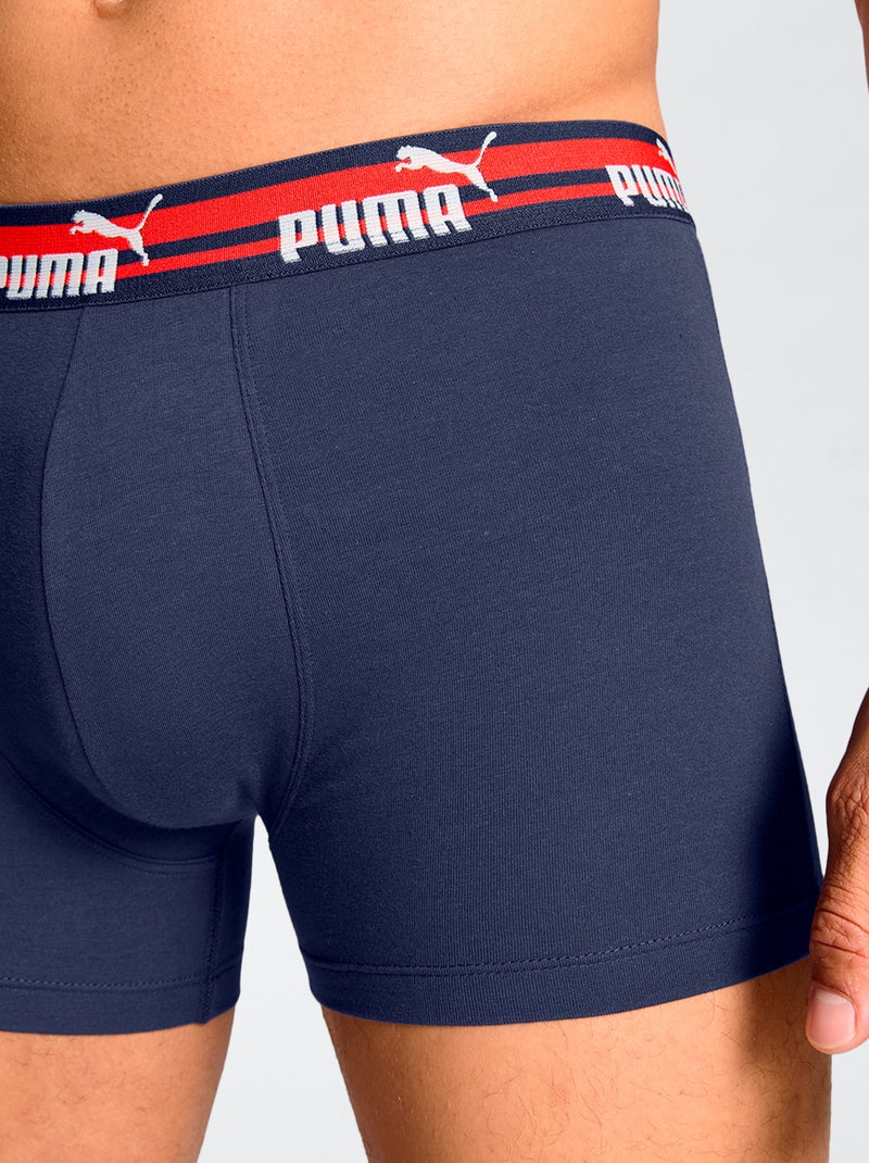Lot de 2 boxers 'Puma' Bleu - Kiabi