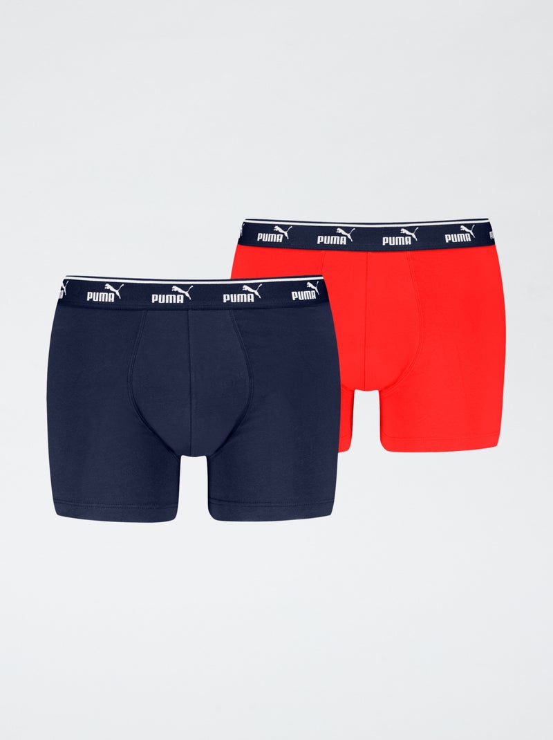 Lot de 2 boxers 'Puma' Bleu - Kiabi