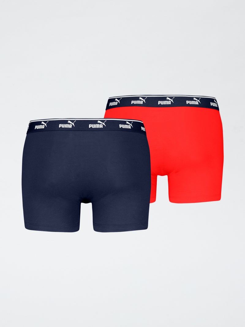 Lot de 2 boxers 'Puma' Bleu - Kiabi