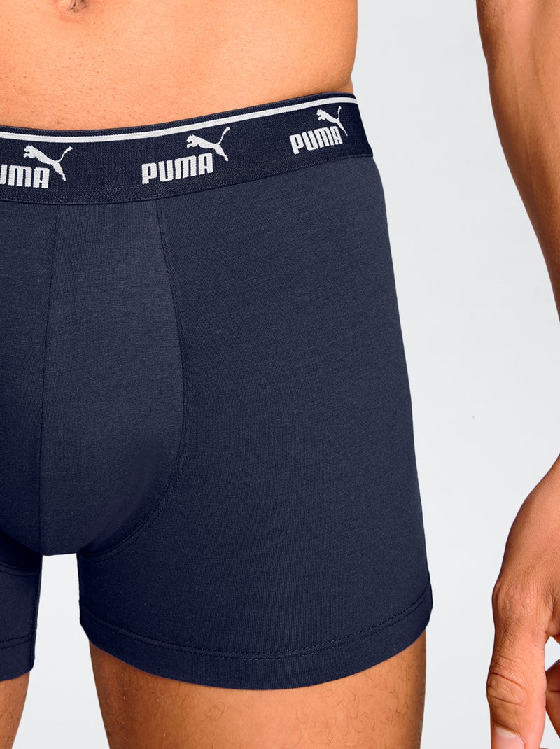 Lot de 2 boxers 'Puma' Bleu - Kiabi