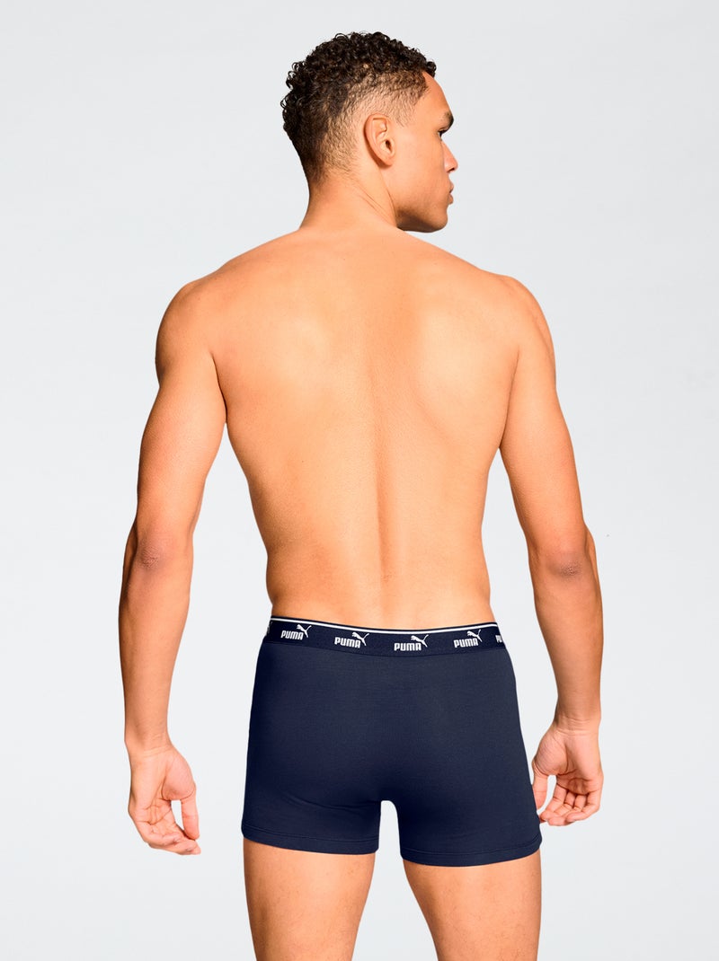 Lot de 2 boxers 'Puma' Bleu - Kiabi