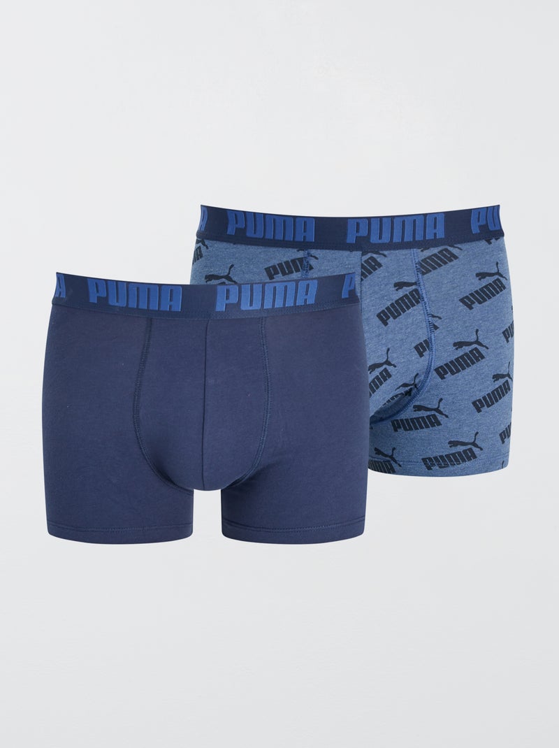Lot de 2 boxers 'Puma' Bleu - Kiabi