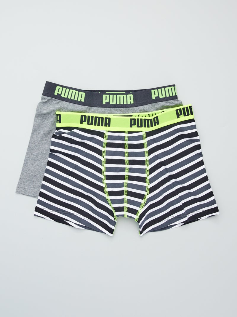 Lot de 2 boxers 'Puma' GRIS - Kiabi