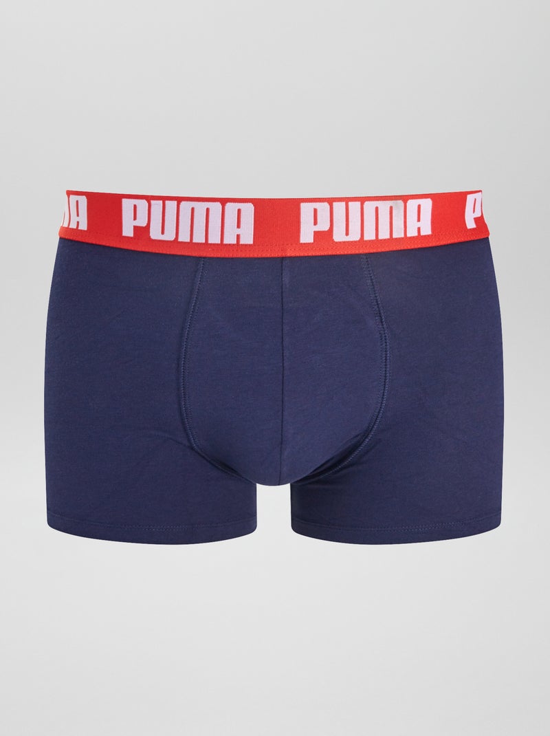Lot de 2 boxers 'Puma' Gris/marine - Kiabi