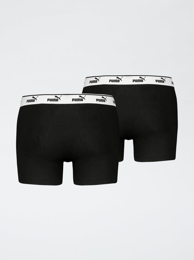 Lot de 2 boxers 'Puma' Noir - Kiabi