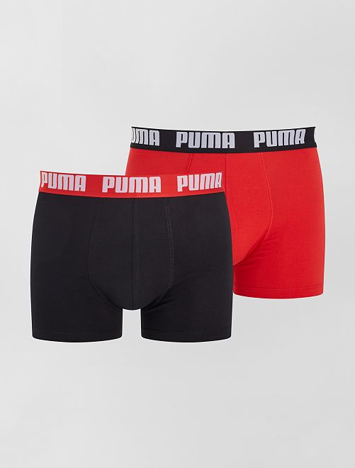 Lot de 2 boxers 'Puma'                                                                                         noir 
