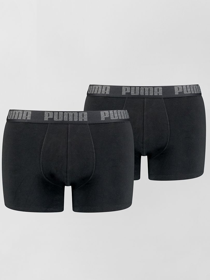 Lot de 2 boxers 'Puma' noir - Kiabi