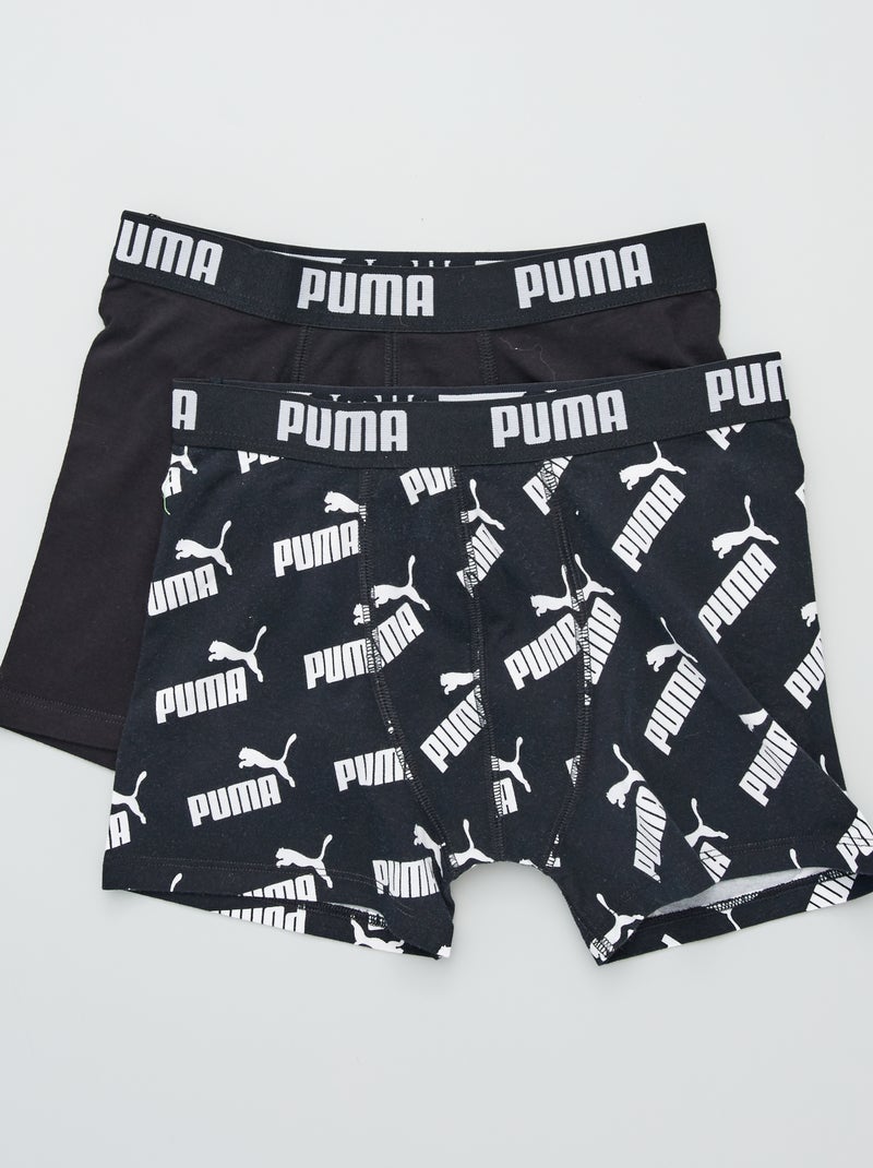 Lot de 2 boxers 'Puma' noir - Kiabi
