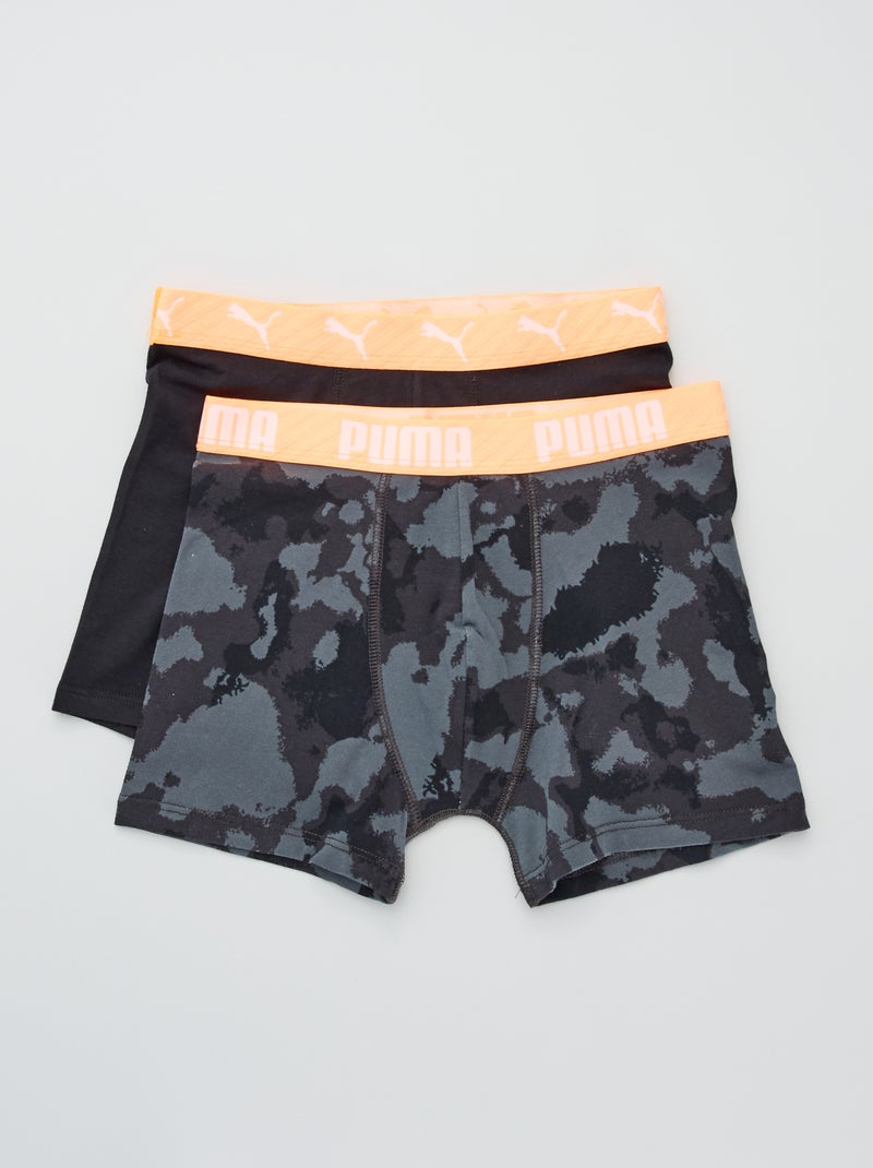 Lot de 2 boxers 'Puma' NOIR - Kiabi