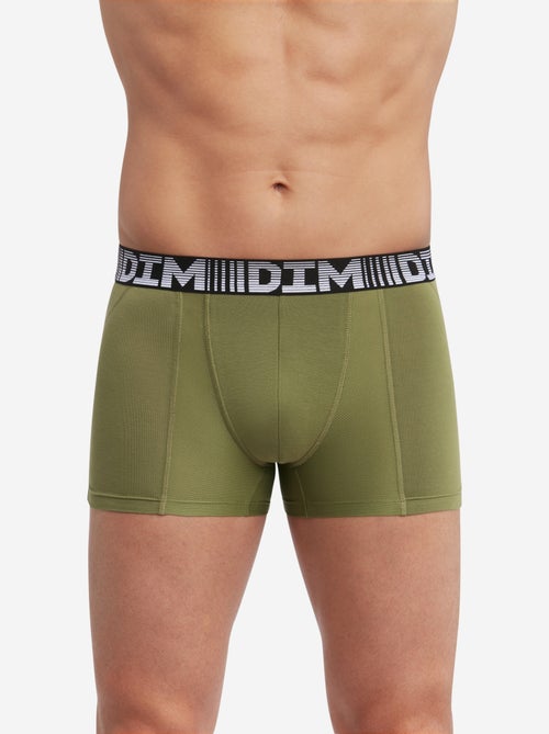 Lot de 2 boxers respirants coton et lycra 3D Flex Air - Kiabi