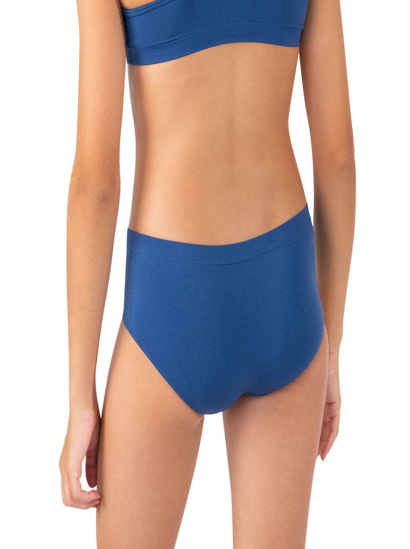 Lot de 2 boxers sans couture Fashion Athena Bleu Bleu - Kiabi