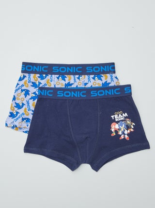 Lot de 2 boxers 'Sonic'