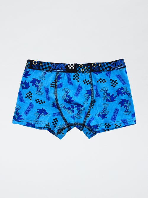 Lot de 2 boxers 'Sonic' en coton - Kiabi