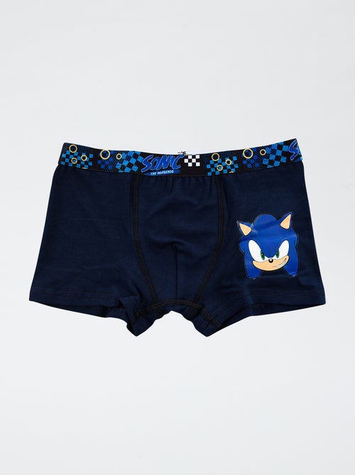 Lot de 2 boxers 'Sonic' en coton - Kiabi