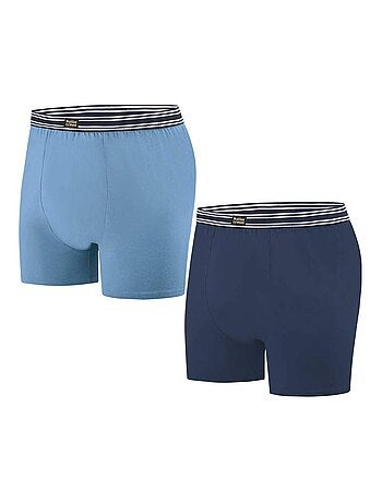 Lot de 2 Boxers Bicolore Stretch - ATLAS FOR MEN