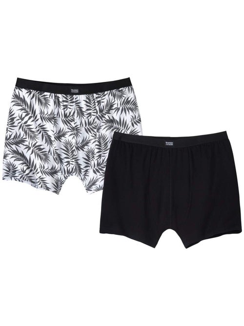 Lot de 2 Boxers Stretch Confort  - ATLAS FOR MEN - Kiabi
