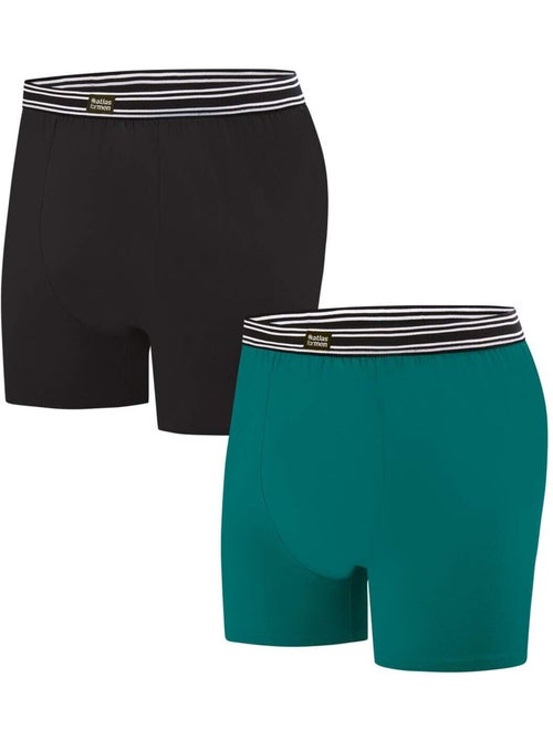Lot de 2 boxers stretch confort  - atlas for men - Kiabi