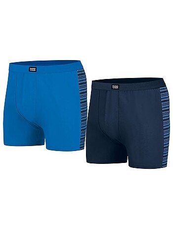 Lot de 2 Boxers Stretch Fantaisie - ATLAS FOR MEN