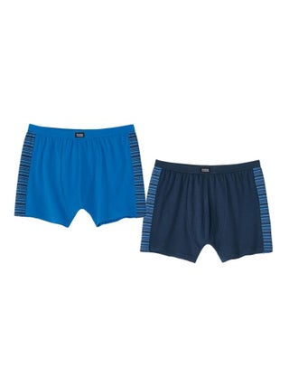 Lot de 2 Boxers Stretch Fantaisie   - ATLAS FOR MEN