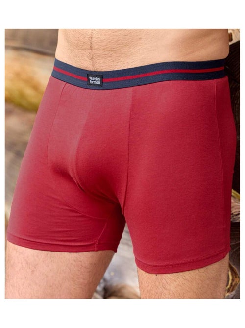 Lot de 2 Boxers Stretch Fantaisie   - ATLAS FOR MEN - Kiabi