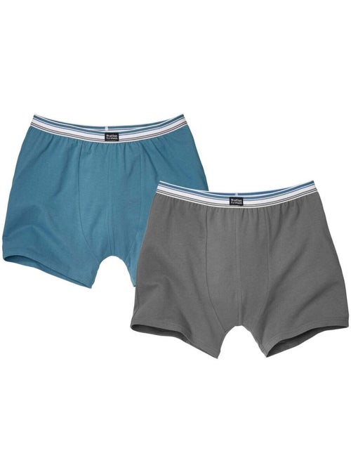 Lot de 2 boxers stretch relax - atlas for men - Kiabi Lot de 2 boxers stretch relax - atlas for men - Kiabi