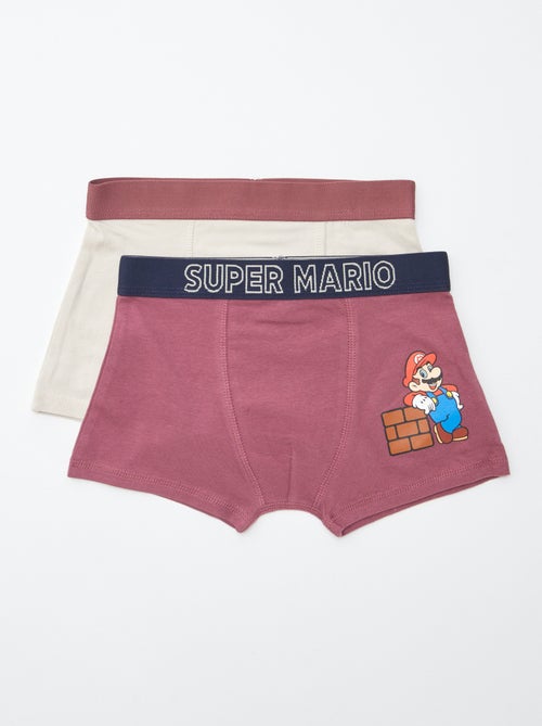 Lot de 2 boxers 'Super Mario' - Kiabi