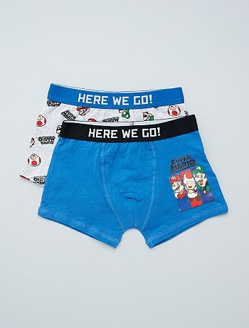 Lot de 2 boxers 'Super Mario'