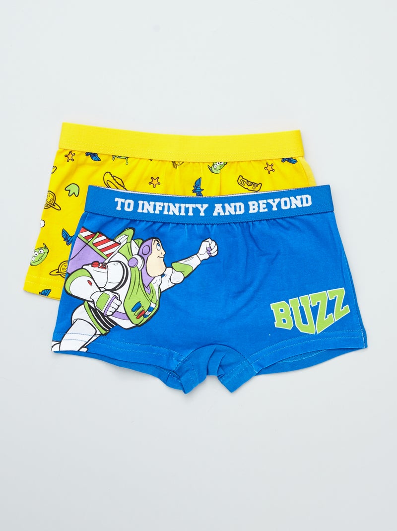Lot de 2 boxers 'Toy Story' Jaune/bleu - Kiabi