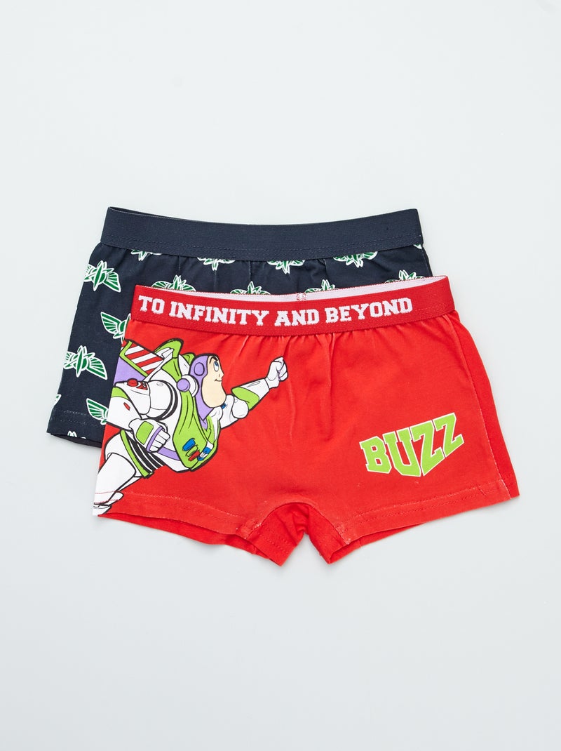 Lot de 2 boxers 'Toy Story' Rouge - Kiabi