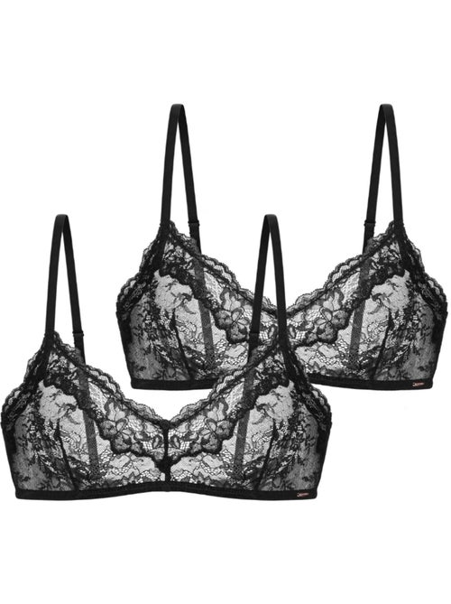 Lot de 2 bralettes en dentelle Origins Dorina - Kiabi