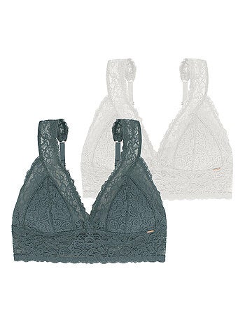 Lot de 2 bralettes rembourrées lana Dorina