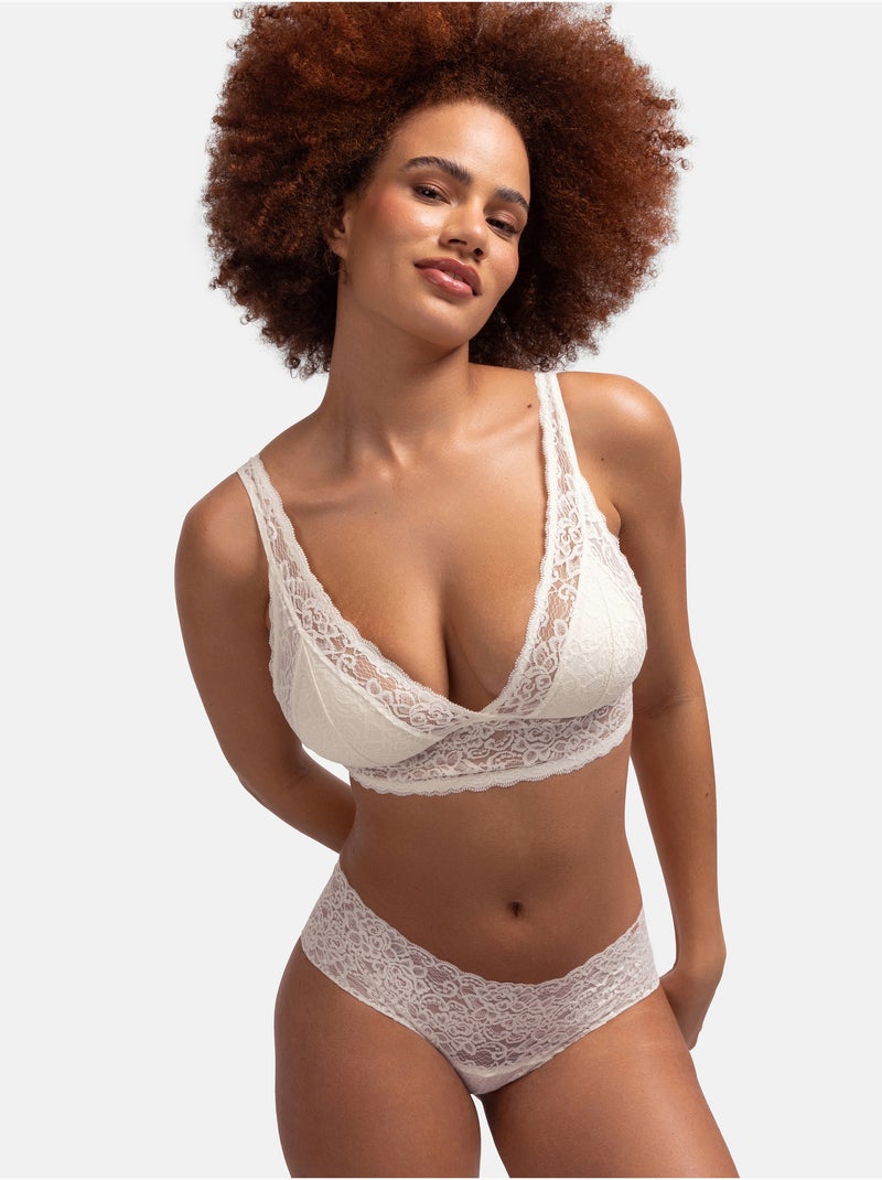 Lot de 2 bralettes rembourrées lana Dorina Ivoire - Kiabi
