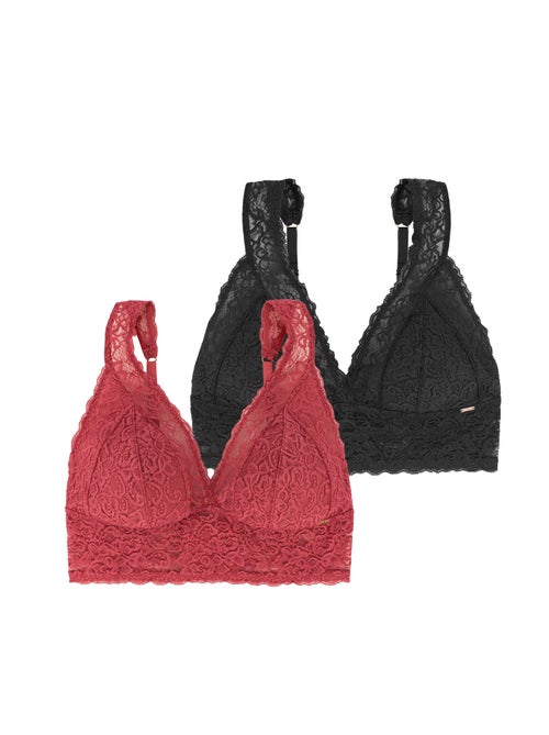 Lot de 2 bralettes rembourrées lana Dorina - Kiabi