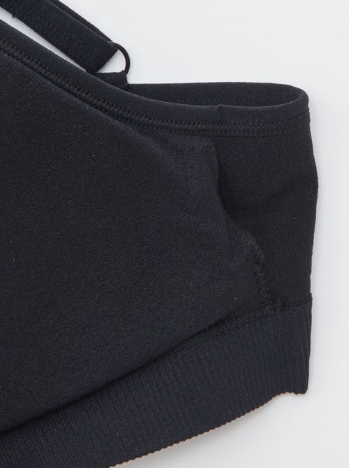 Lot de 2 brassières côtelés - Kiabi