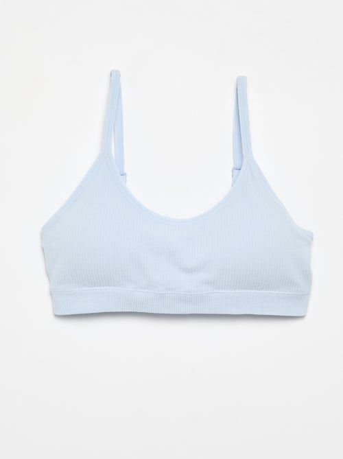 Lot de 2 brassières côtelés - Kiabi Lot de 2 brassières côtelés - Kiabi