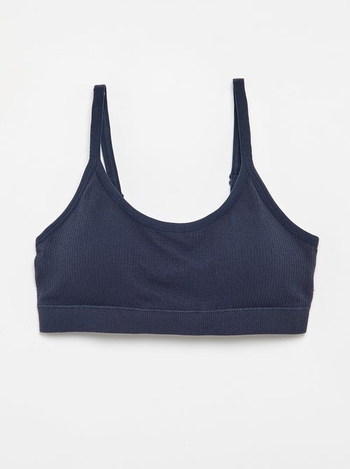 Lot de 2 brassières côtelés - Kiabi Lot de 2 brassières côtelés - Kiabi