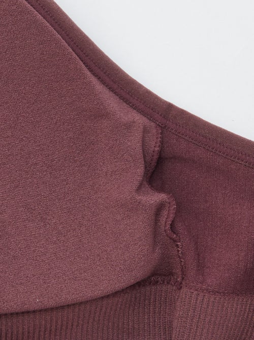 Lot de 2 brassières côtelés - Kiabi