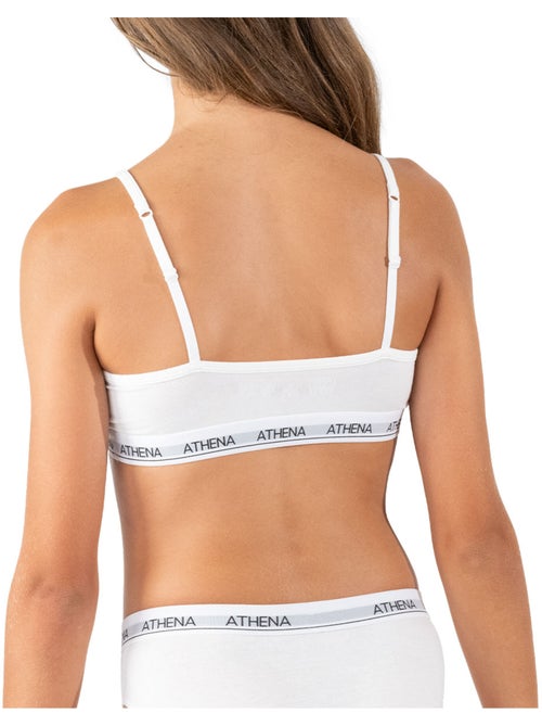 Lot de 2 brassières Coton Ultra Doux Athena Fille - Kiabi