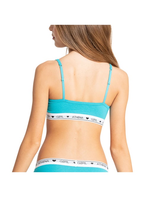 Lot de 2 brassières Coton Ultra Doux by Athena Fille - Kiabi