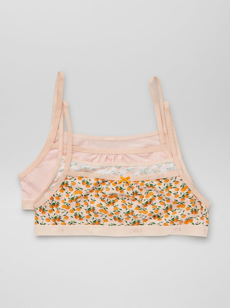 Lot de 2 brassières 'Dim' Beige - Kiabi