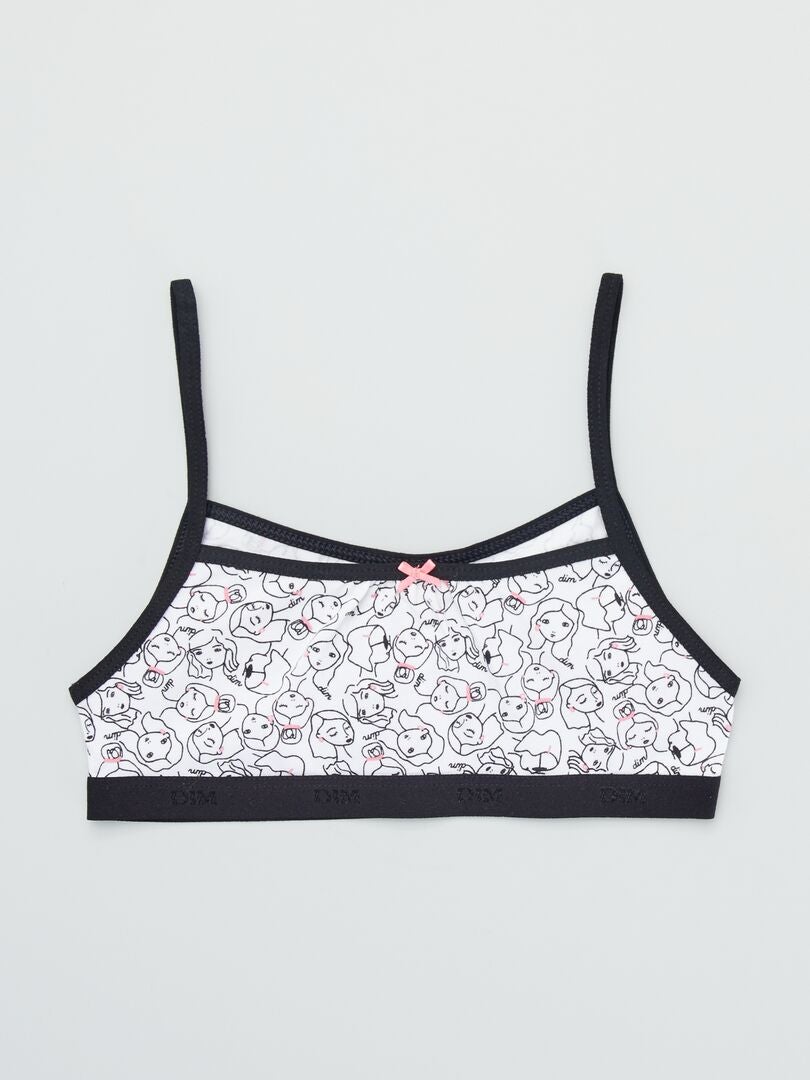 Lot de 2 brassières 'DIM' Blanc - Kiabi