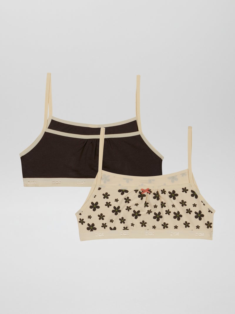 Lot de 2 brassières 'Dim' Noir - Kiabi