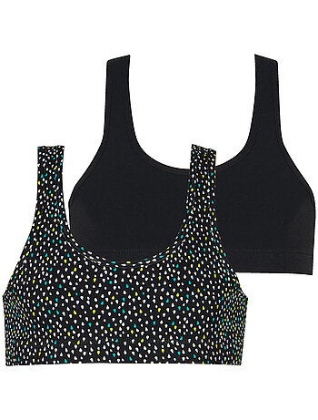 Lot de 2 brassières ecopack girl mode athena fille