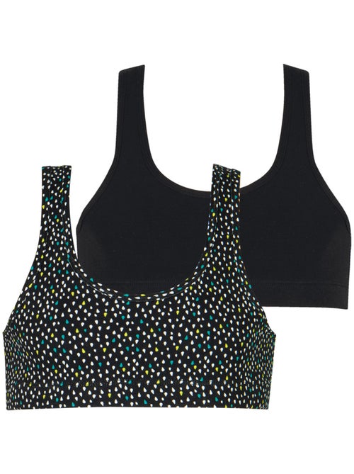 Lot de 2 brassières ecopack girl mode athena fille - Kiabi Lot de 2 brassières ecopack girl mode athena fille - Kiabi