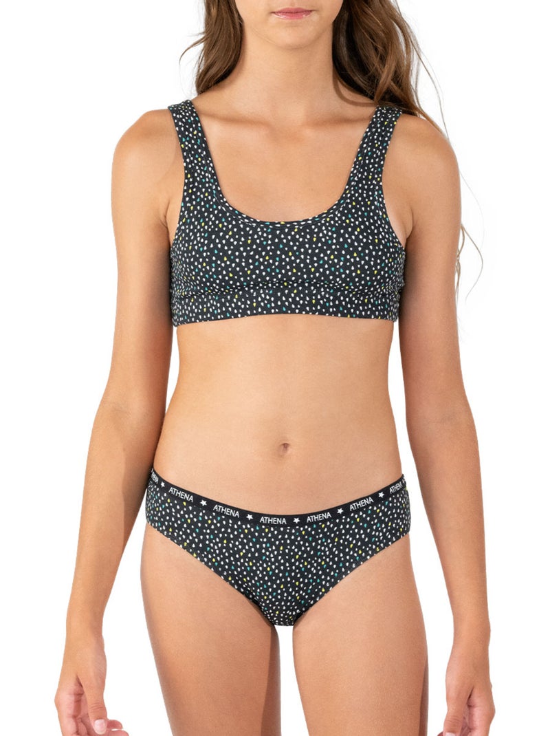 Lot de 2 brassières ecopack girl mode athena fille Noir Multicolore - Kiabi
